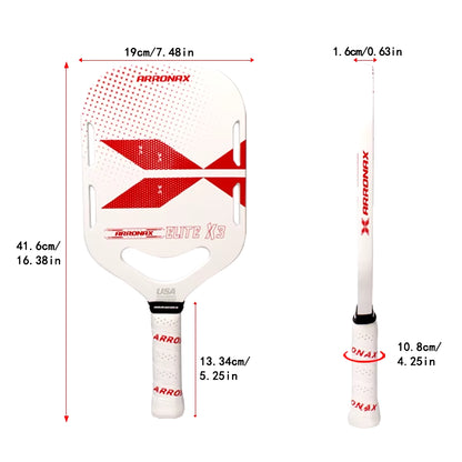 Carbon Fiber Pickleball Paddle, Top Selling, 3K Full Carbon, Usapa, Compliant, 16Mm